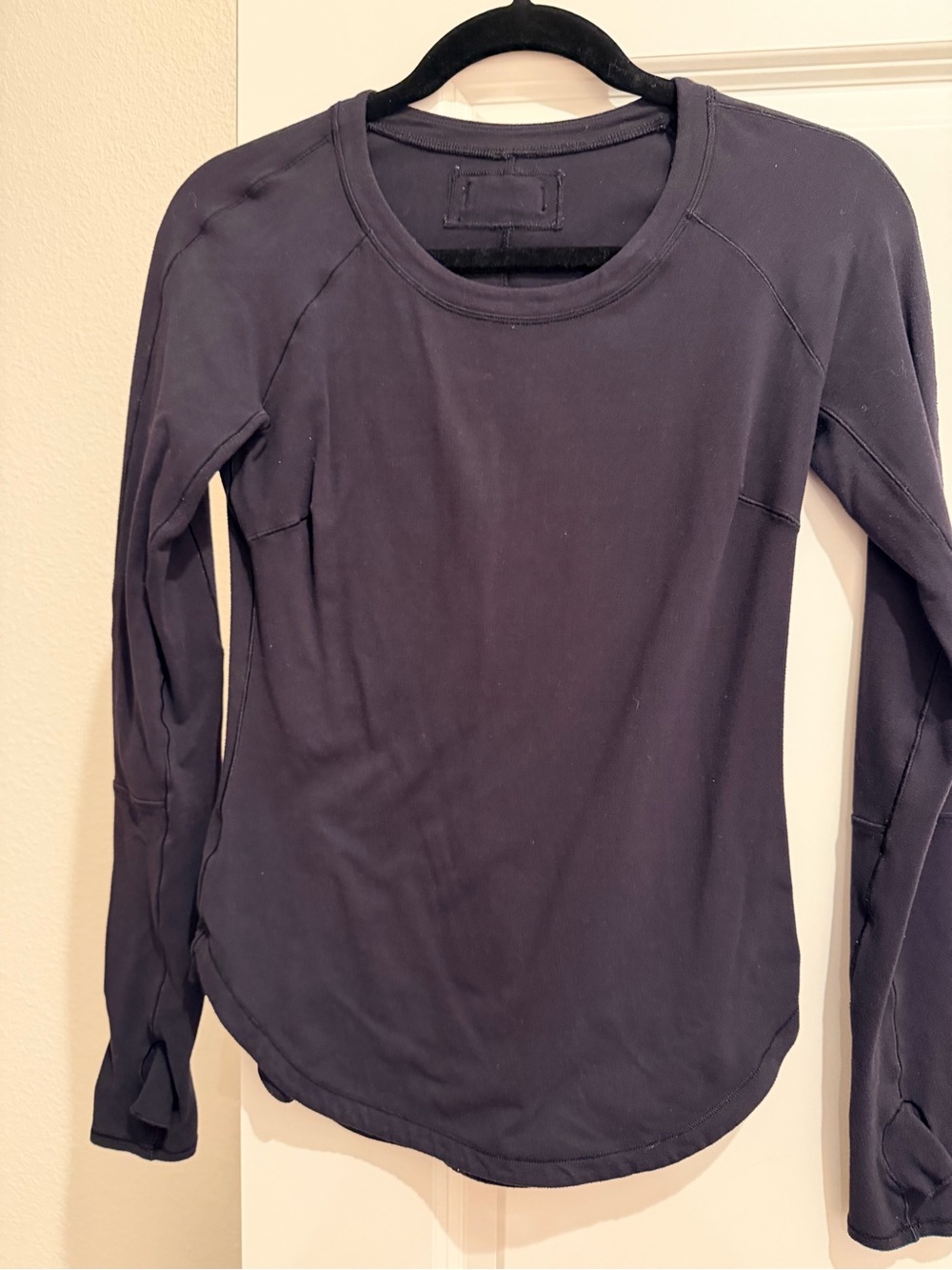 Lululemon Women's Long Sleeve Crewneck Top - Black